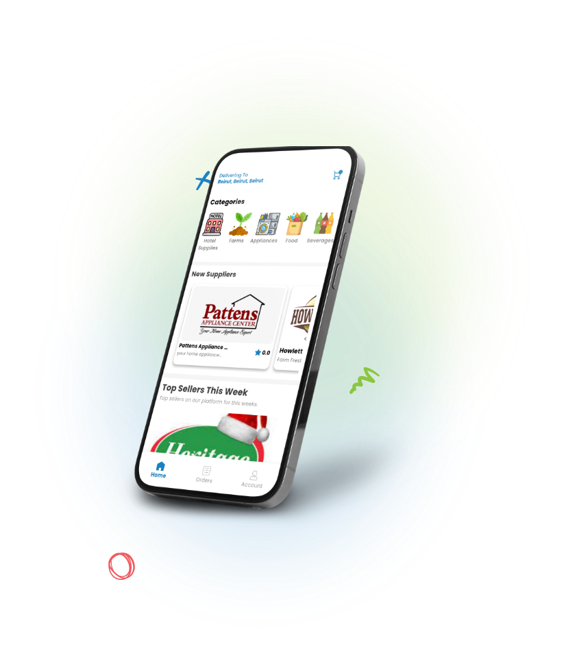 SendMe App Interface